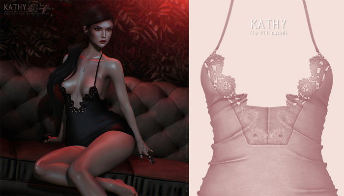 {le fil cassé} Kathy Dress Dusty Rose