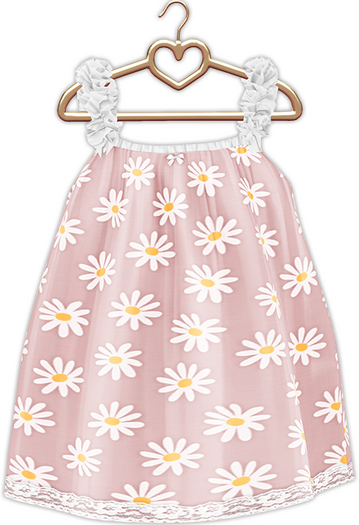{Lula Belle} Daisy Dress - ROSE {boxed}