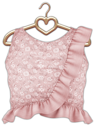 {Lula Belle} Petal Top - ROSE {boxed}