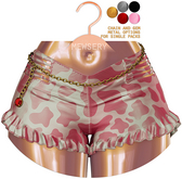 #MEWSERY Florence Shorts{#28 Cow.Pink}
