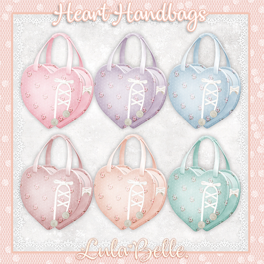 {Lula Belle} Heart Handbag - FATPACK {boxed}