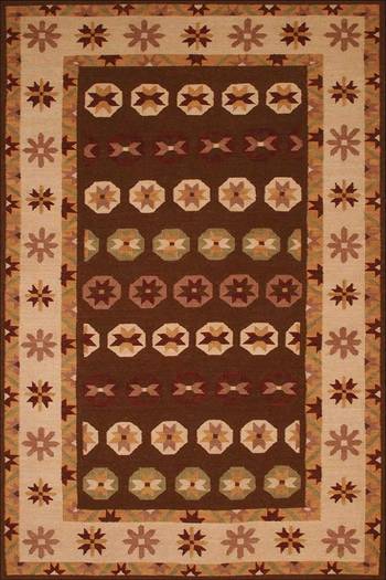 SO Rugs Tribal Collection - Desert Stars Brown