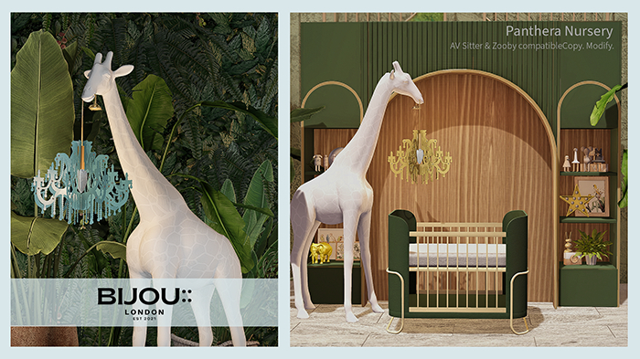 BIJOU :: Panthera Giraffe - Black *add me*