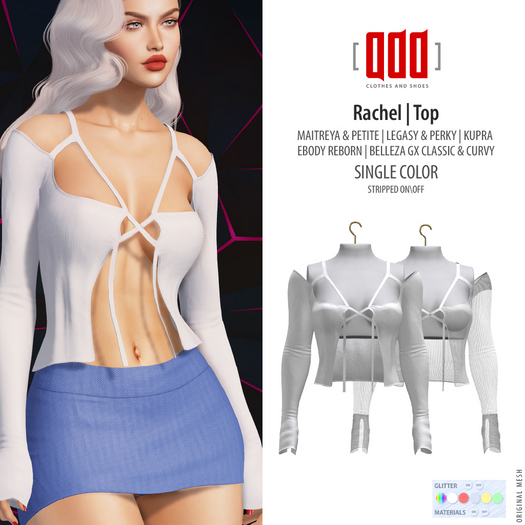 [ADD] Rachel Top - White
