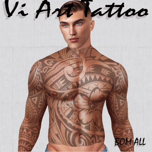 VI ART Tattoo BOM Male - ART 3