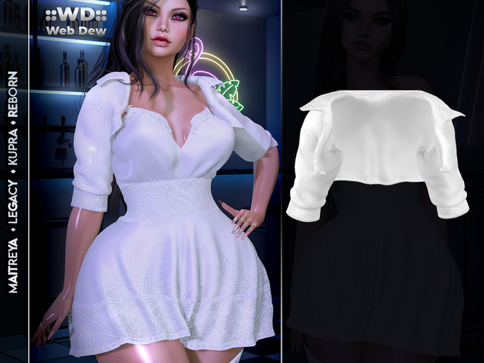 ::WD:: Jacket Mari - White