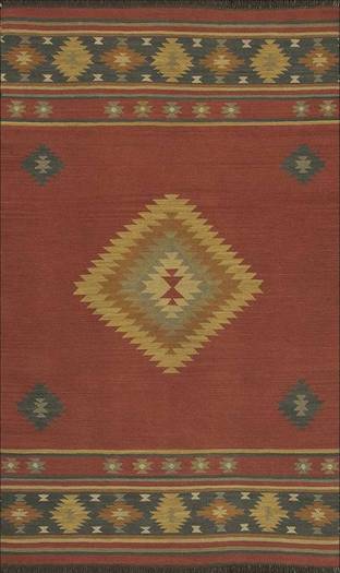 SO Rugs Tribal Collection - Quiet Mesa Red