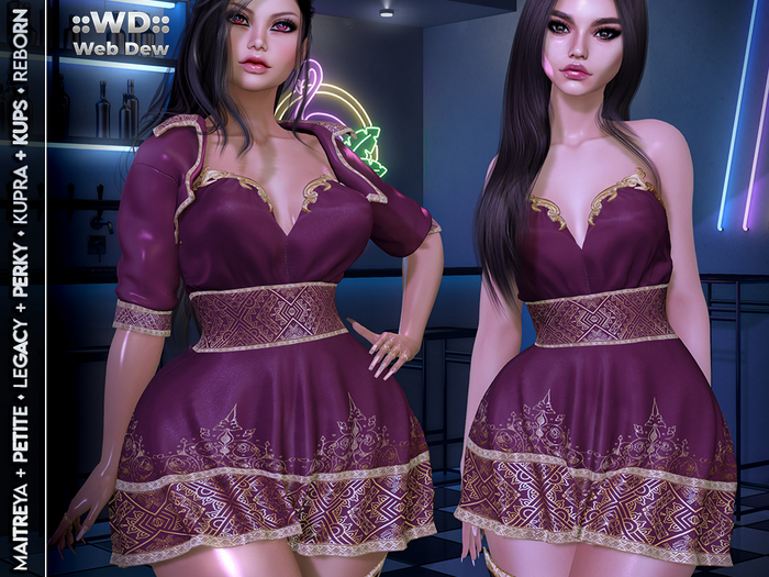 ::WD:: Dress Mari - Berry