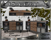 Industrial Commode * Mesh * BOX