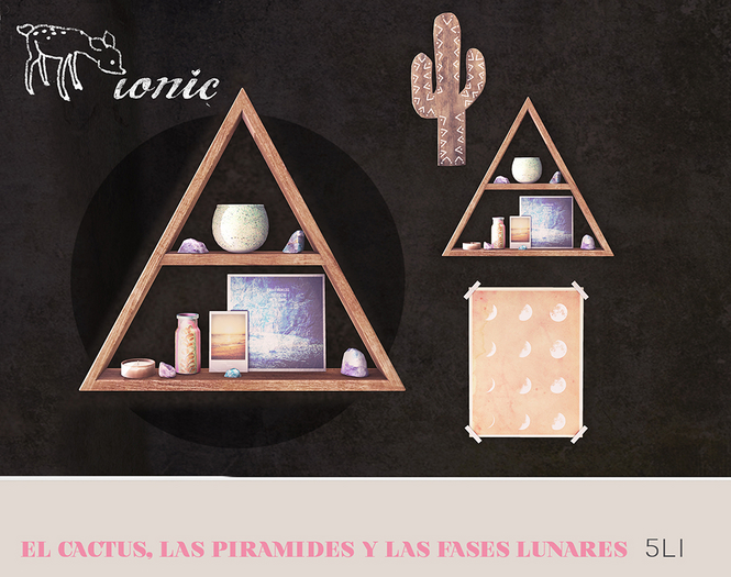 ionic : El Cactus, la piramide y las fases lunares