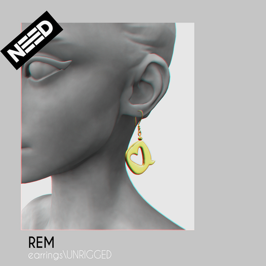 NEED - REM Earrings