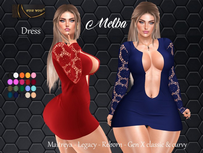 ::F:: Melba Dress Fatpack (ADD)