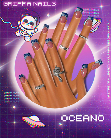 Grippa Shorties:: Oceano Set