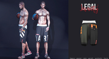 Legal Insanity - Nick jogger shorts #4