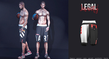 Legal Insanity - Nick jogger shorts #6