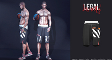 Legal Insanity - Nick jogger shorts #11