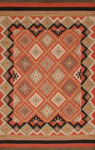 SO Rugs Tribal Collection - Yucca Leaf Terra Cotta
