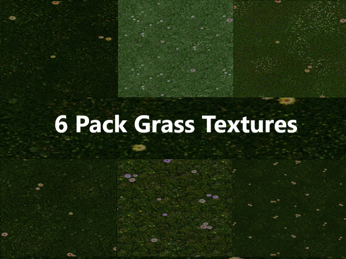 Real Grass textures 6 pack
