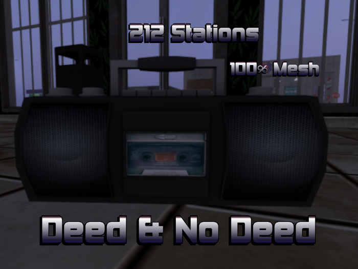 Black Boom Box (Music Manager)