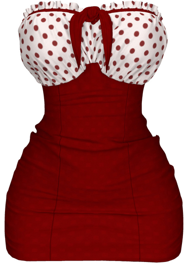 The Annex - Rhea Dress - Red