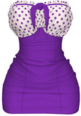The Annex - Rhea Dress - Purple