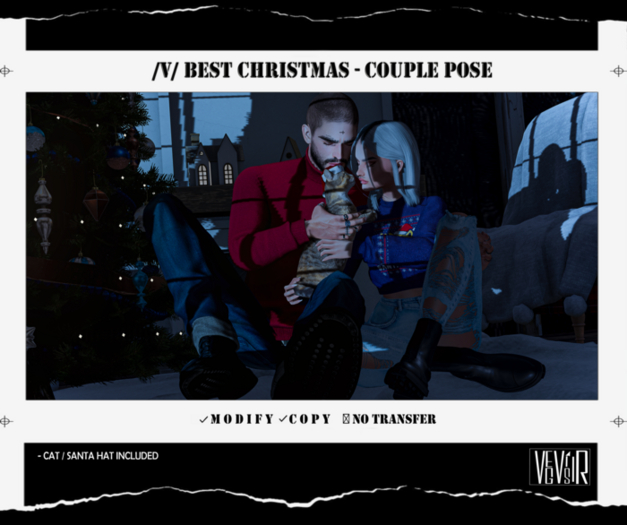 /V/ Best Christmas - Couple Pose