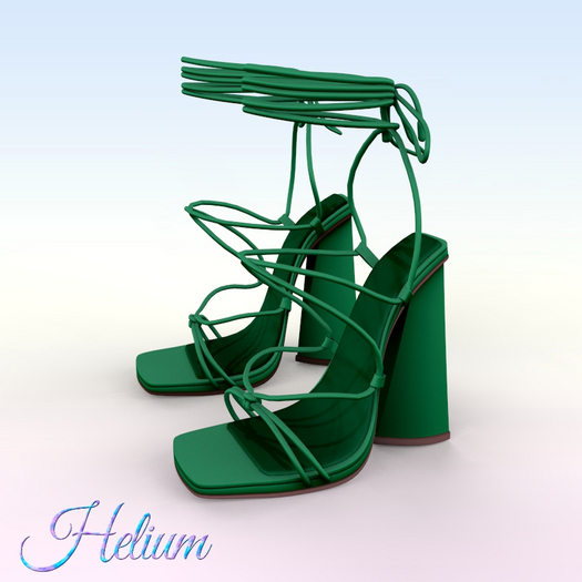 Green Bound Heels Kupra