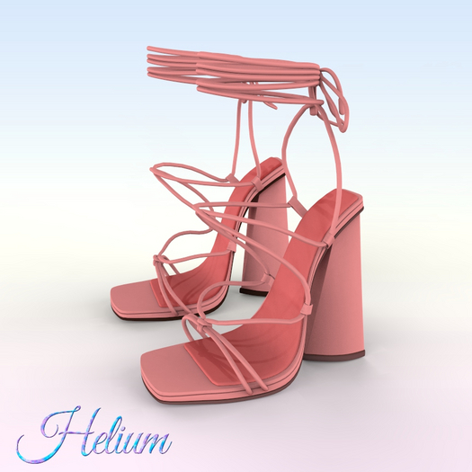 Peach Bound Heels Slink