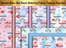 Nursery Baby Kids Room Matching Fabrics Textures Seamless