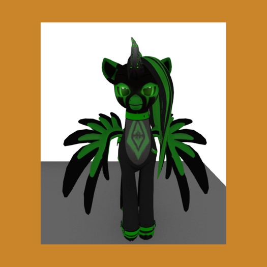 ~~ :: Warped Jester Pony - Green ::~