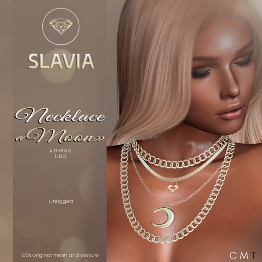 Slavia - MOON Necklace