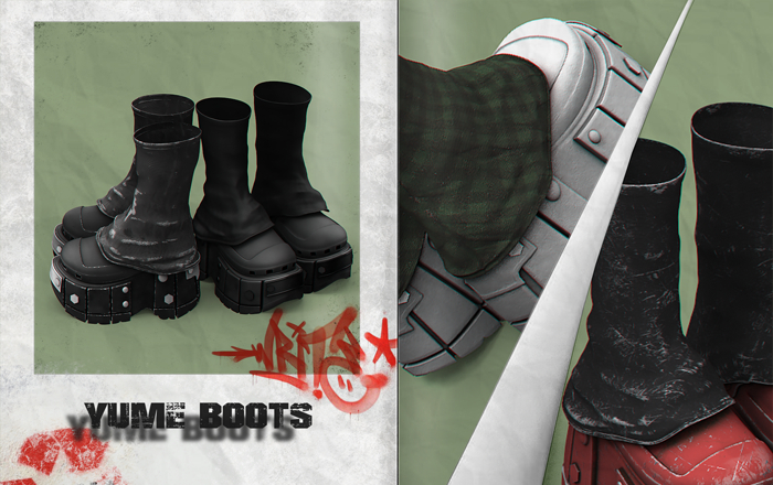 R88 // YUME BOOTS [FATPACK] + HUD