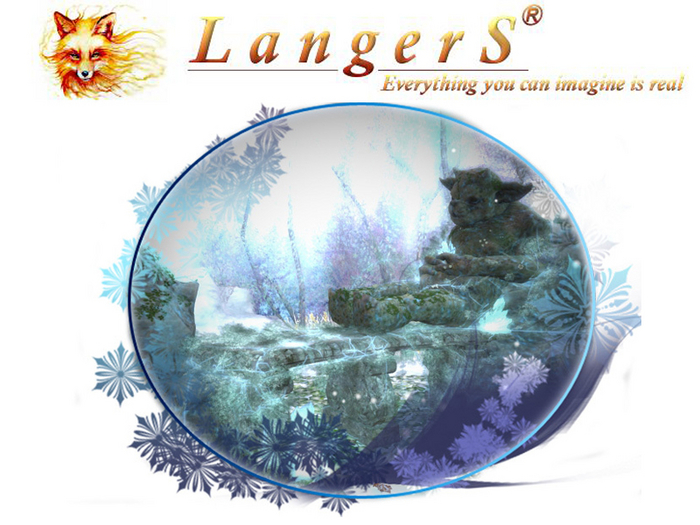 Bench " Ice Elf" with animations.