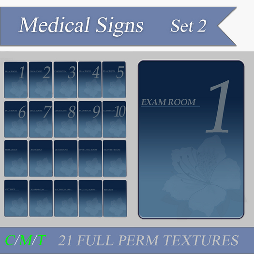 [MD] Medical Signs - Set 2