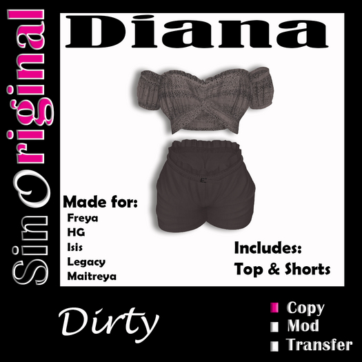 Diana [ADD TO UNPACK] - DIRTY