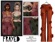 Frayed - Adele Pants - Sienna
