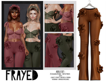 Frayed - Adele Pants - Tan