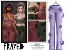 Frayed - Adele Pants - Lilac