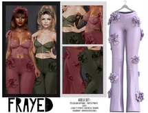 Frayed - Adele Pants - Wisteria