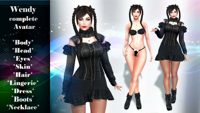 Wendy - BOM - Complete Bento Avatar