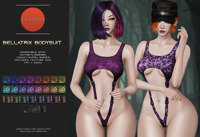 KiB Designs - Bellatrix Bodysuit DEMO 