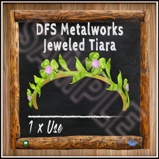 TEXTURE - DFS Metalworks - Jeweled Tiara (Full Perm)