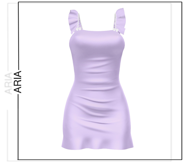 Lavender Kate Tiny Bows Dress Maitreya