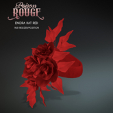 POISON ROUGE Enora Hat - Red