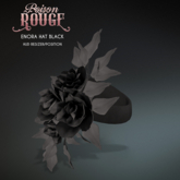 POISON ROUGE Enora Hat - Black 