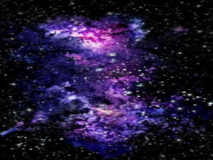 Purple Space Cloud Texture