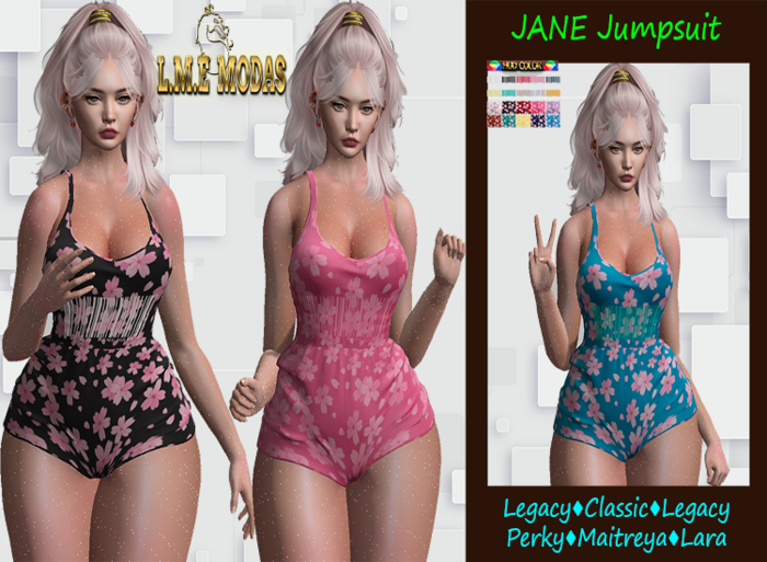 {L.M.E}JANE Jumpsuit#472