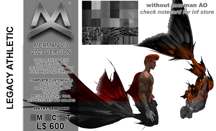 <MK> Merman V.3 (2023) - Legacy Athletic - DEMO