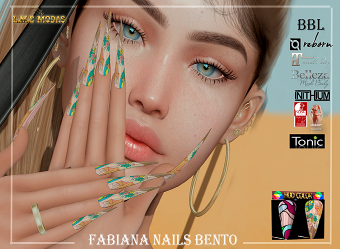 {L.M.E}FABIANA Nails BENTO NEEDLE#70