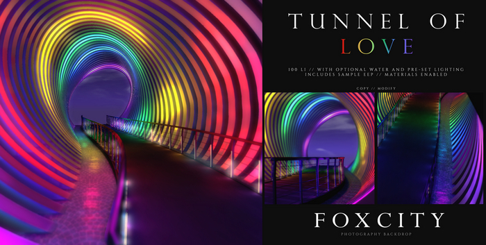FOXCITY. Photo Booth - Tunnel of Love